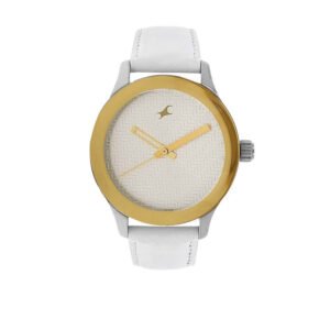 Fastrack Silver Dial Analog Watch for Women 6078SL02