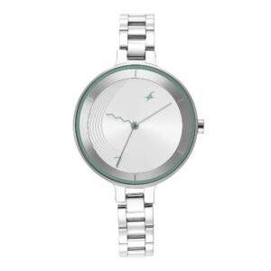 Fastrack Silver Dial Analog Watch for Women 6265SM01