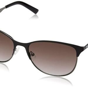 Fastrack clubmaster style full rimmed sunglasses for women -M254BK1